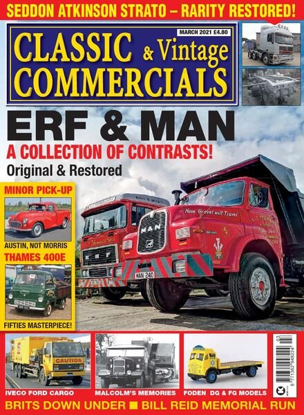 Classic & Vintage Commercials – March 2021 Cover