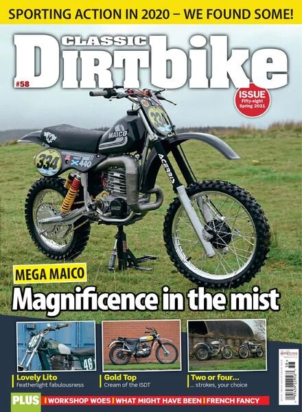 Classic Dirt Bike – March 2021 Cover