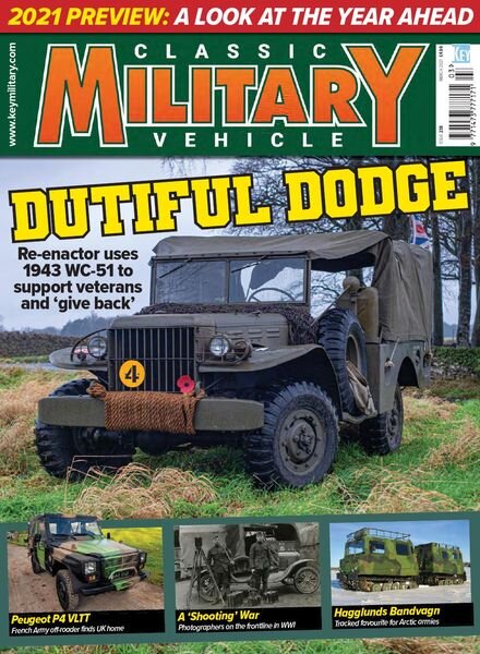 Classic Military Vehicle – Issue 238 – March 2021 Cover