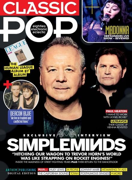 Classic Pop – March 2020 Cover