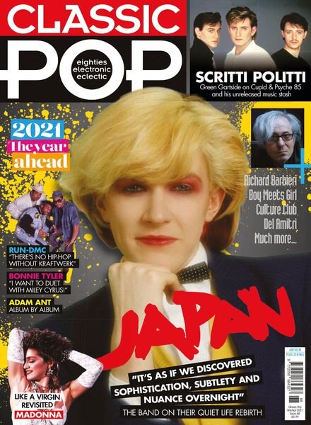 Classic Pop – March 2021 Cover