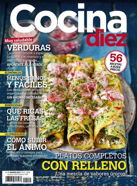 Cocina Diez – marzo 2021 Cover