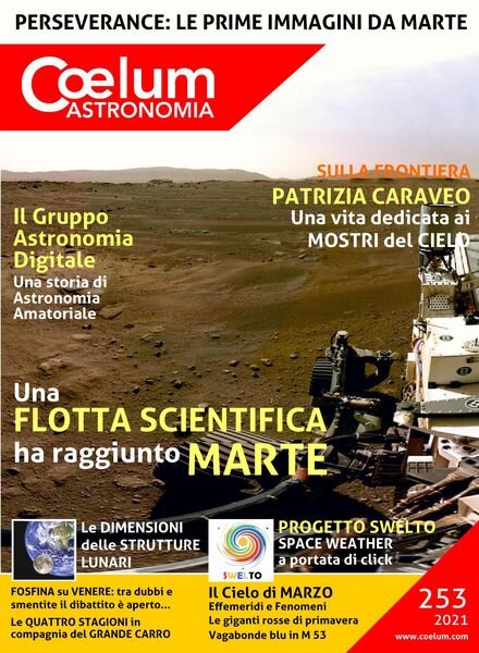 Coelum Astronomia – Numero 253 2021 Cover