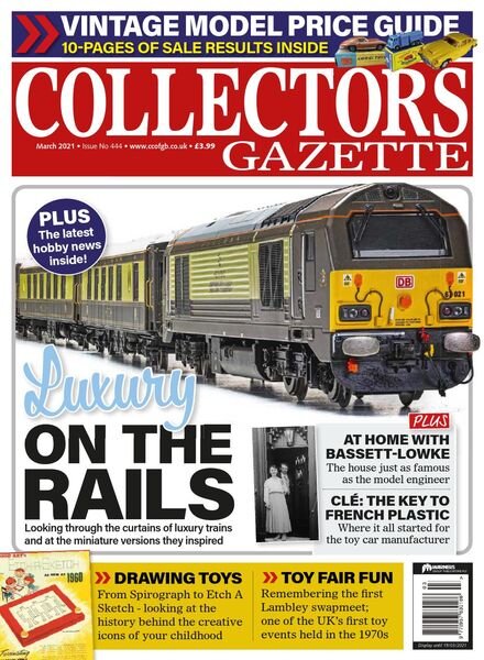 Collectors Gazette – Issue 444 – March 2021 Cover
