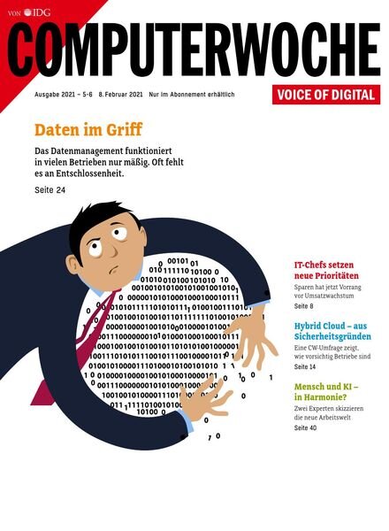Computerwoche – 8 Februar 2021 Cover