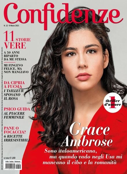 Confidenze – 09 marzo 2021 Cover