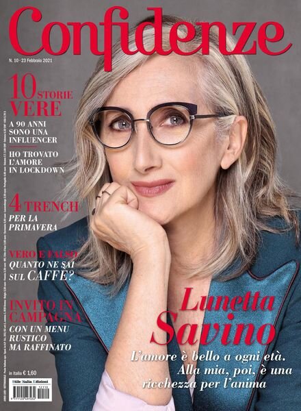 Confidenze – 23 febbraio 2021 Cover