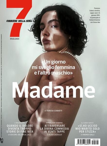 Corriere della Sera Sette – 19 marzo 2021 Cover