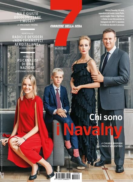 Corriere della Sera Sette – 26 febbraio 2021 Cover