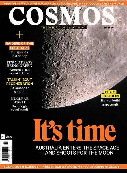 Cosmos Magazine – March 2021 Cover