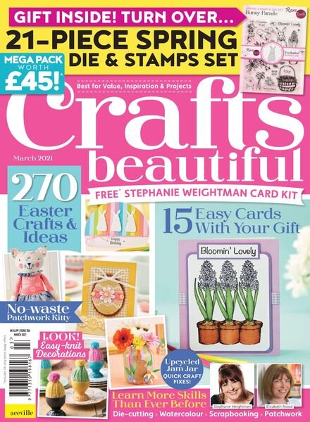 Crafts Beautiful – March 2021 Cover