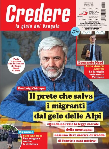 Credere N.12 – 21 Marzo 2021 Cover