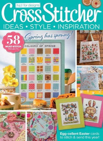 CrossStitcher – April 2021 Cover