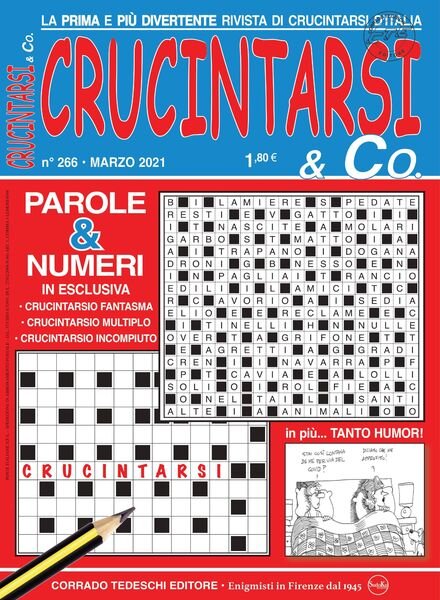 Crucintarsi & Co – aprile 2021 Cover