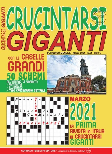 Crucintarsi Giganti – marzo 2021 Cover