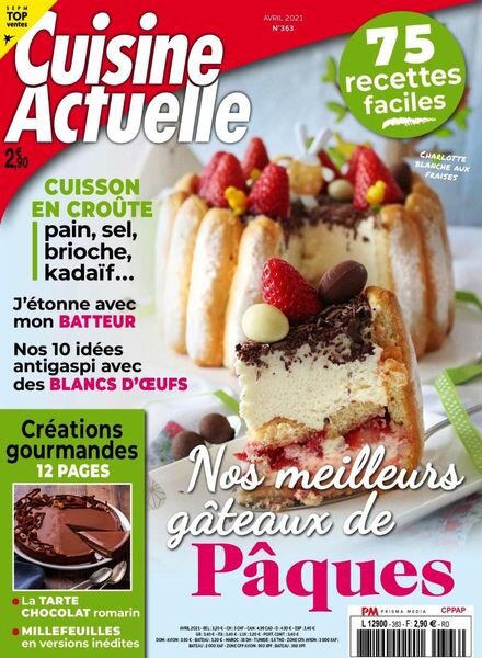Cuisine Actuelle – Avril 2021 Cover
