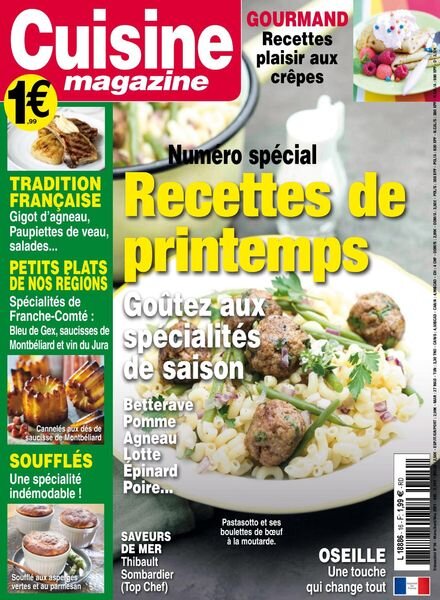 Cuisine Magazine – Mars-Mai 2021 Cover