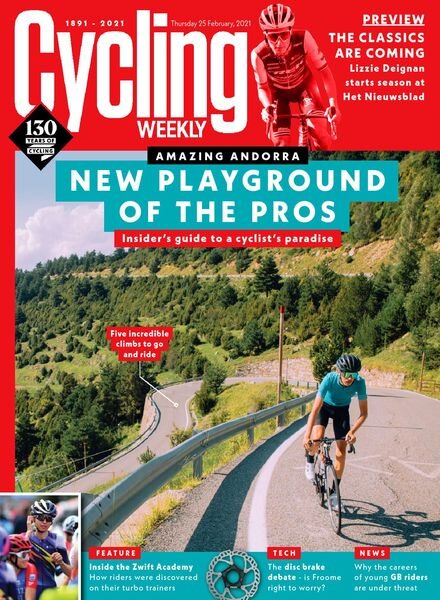 Cycling Weekly – February 25, 2021 Cover