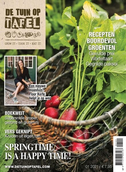 De Tuin op Tafel – maart 2021 Cover