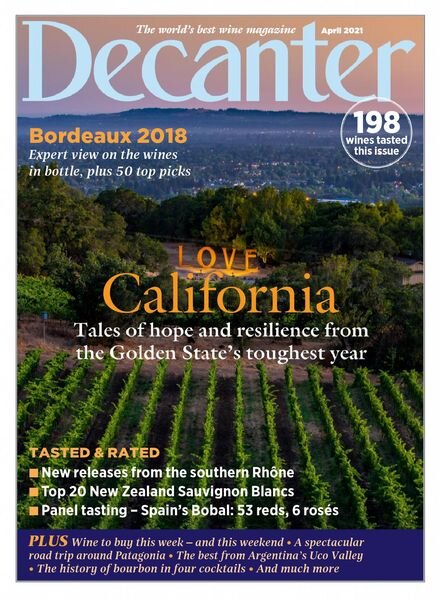 Decanter UK – April 2021 Cover