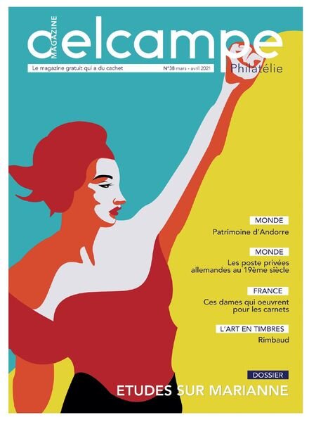 Delcampe Magazine Philatelie – mars-avril 2021 Cover