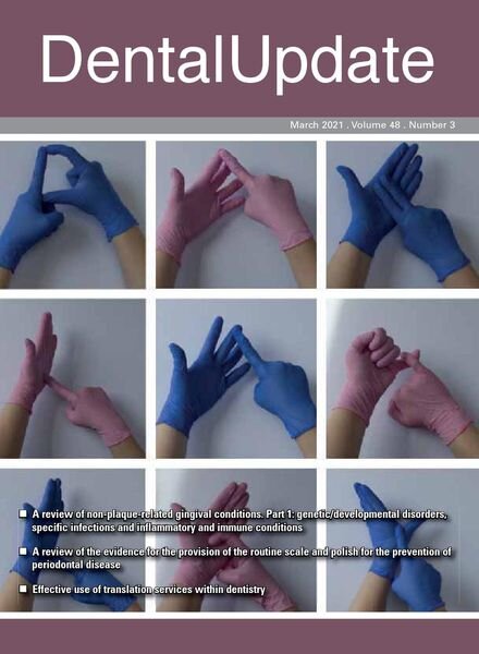 Dental Update – March 2021 Cover
