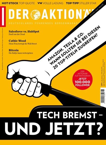 Der Aktionar – 09 Marz 2021 Cover