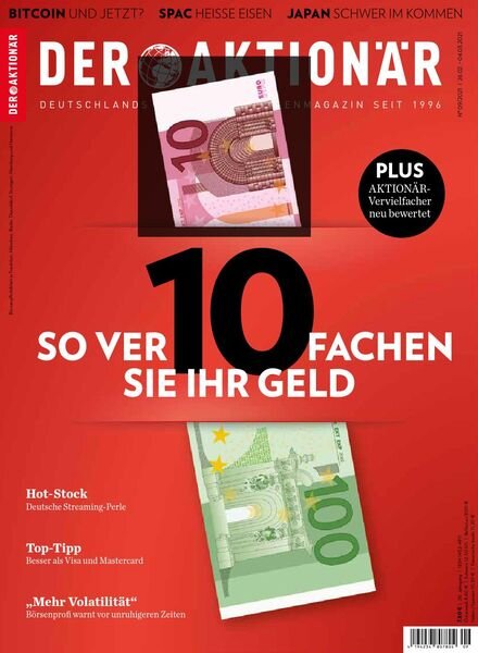 Der Aktionar – 25 Februar 2021 Cover