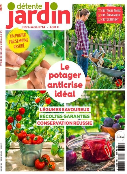 Detente Jardin – Hors-Serie N 14 – Avril 2021 Cover
