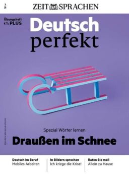 Deutsch perfekt plus – Marz 2021