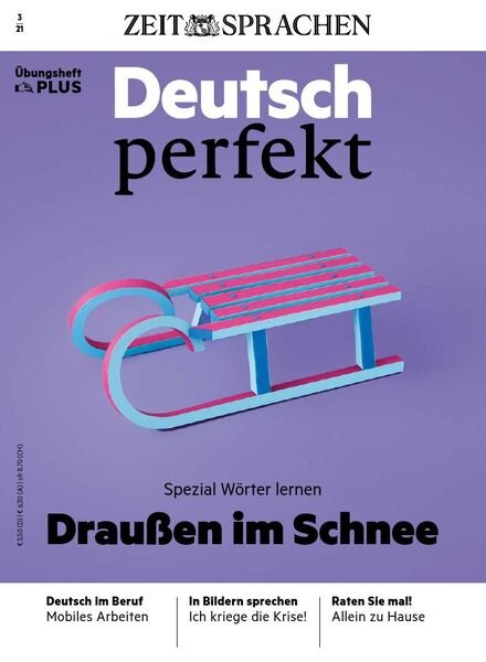 Deutsch perfekt plus – Marz 2021 Cover