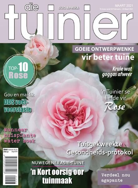 Die Tuinier Tydskrif – Maart 2021 Cover
