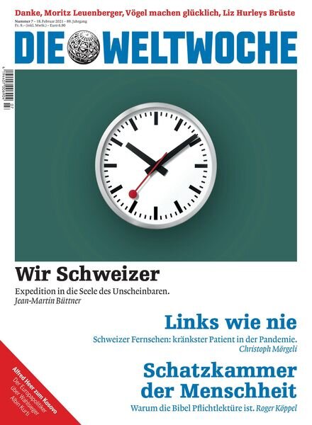 Die Weltwoche – 18 Februar 2021 Cover