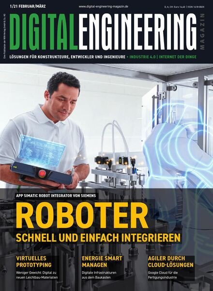 Digital Engineering Germany – Februar-Marz 2021 Cover