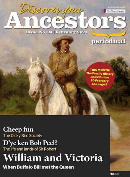 Discover Your Ancestors – February 2021 Cover