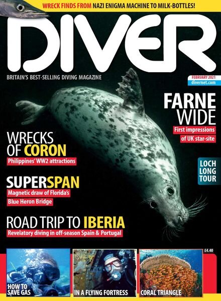 Diver UK – February 2021 Cover