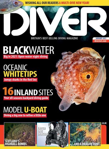 Diver UK – January 2021 Cover