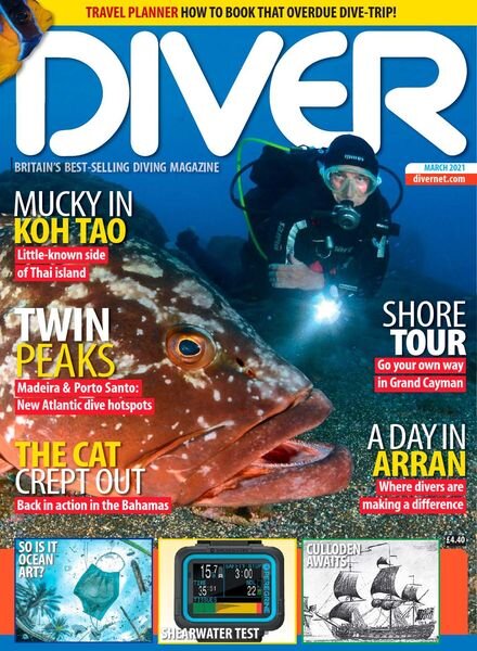 Diver UK – March 2021 Cover
