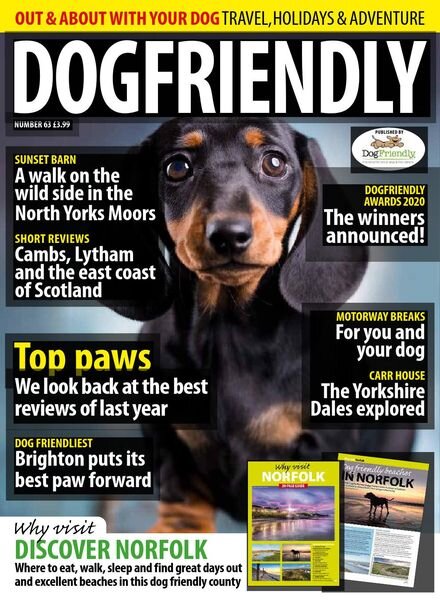 Dog Friendly – Issue 63 – January-February 2021 Cover