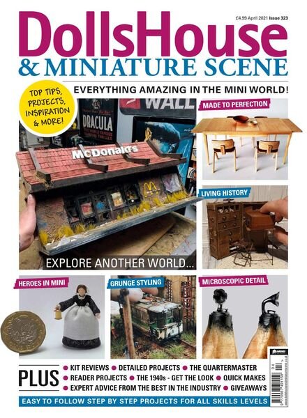 Dolls House & Miniature Scene – April 2021 Cover