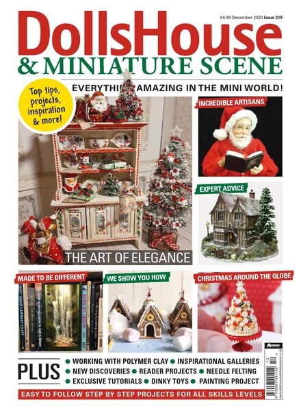 Dolls House & Miniature Scene – December 2020 Cover
