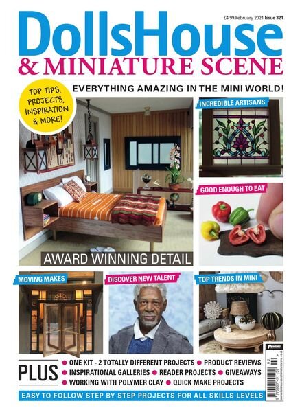 Dolls House & Miniature Scene – February 2021 Cover