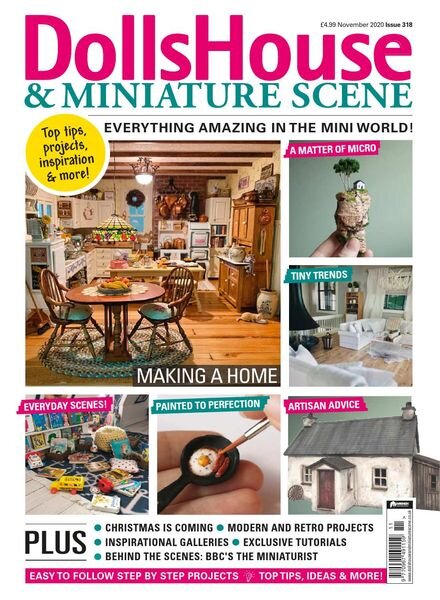 Dolls House & Miniature Scene – November 2020 Cover