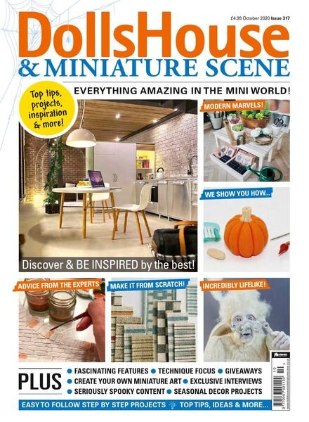 Dolls House & Miniature Scene – October 2020 Cover