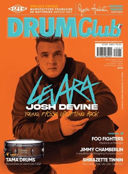 Drum Club – marzo 2021 Cover