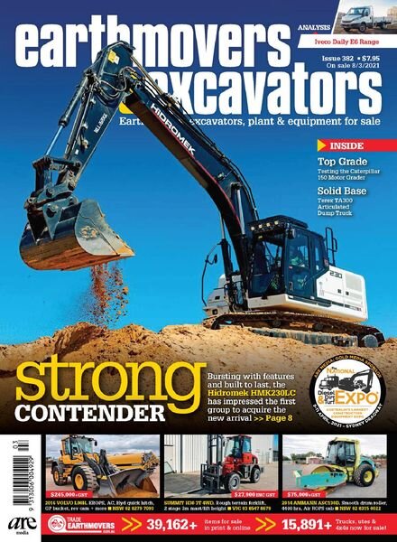 Earthmovers & Excavators – March 2021 Cover
