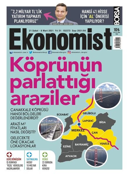 Ekonomist – 20 Subat 2021 Cover