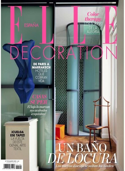 Elle Decoration Espana – marzo 2021 Cover