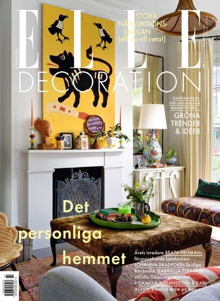 Elle Decoration Sweden – March 2021 Cover