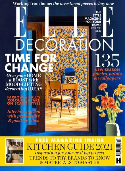 Elle Decoration UK – April 2021 Cover
